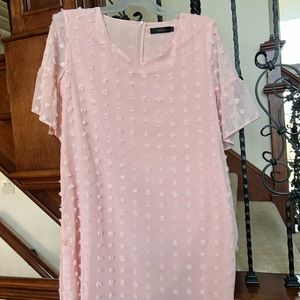 Women's Pink Mid-length BoHo dress. Worn only once.